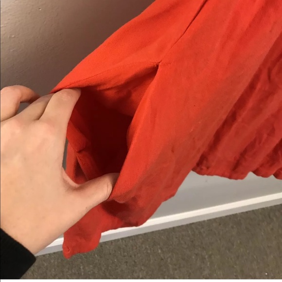 Free People Embroidered Dress w Pockets Large EUC - Picture 5 of 8